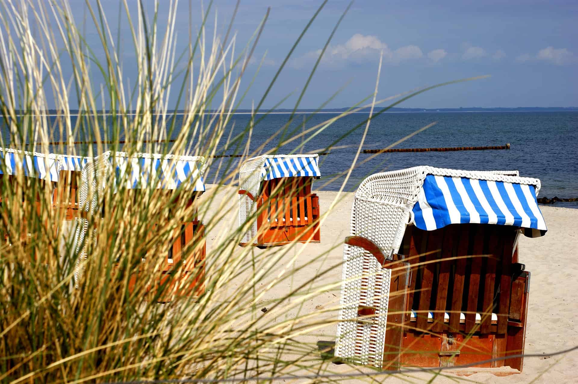 Strandkorb Ferienwohnung Meerzeitperle Rügen