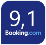 Mit 9,1 Punkten als Hervorragend bei booking.com bewertet